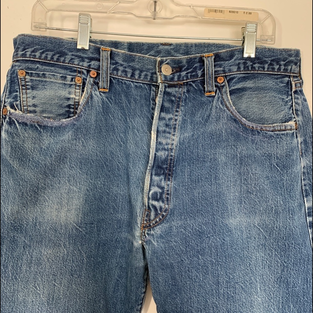 LVC 501XX Jeans selvedge Big E Levis 34w 30 1998
